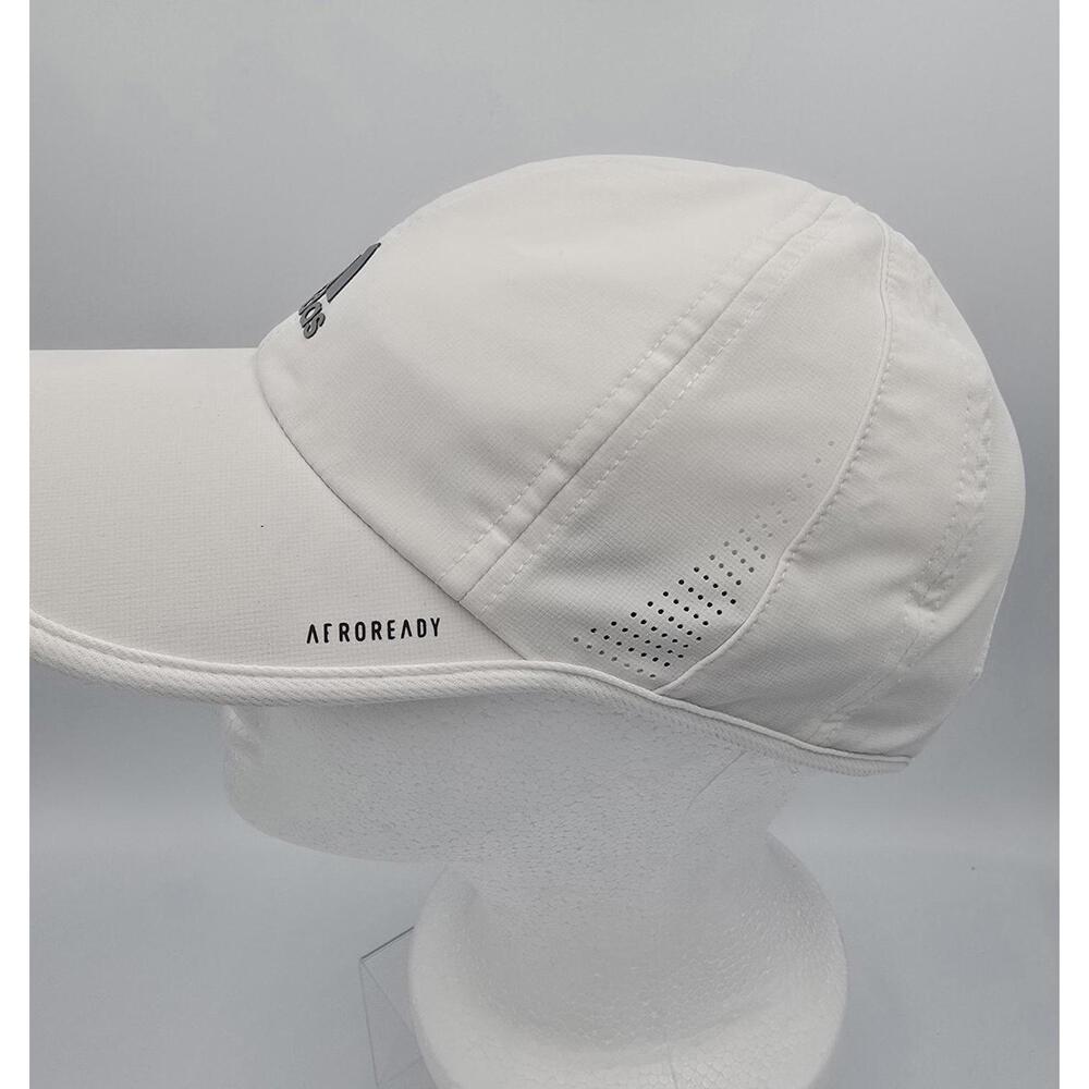 Adidas White Performance Baseball Cap Adjustable … - image 7